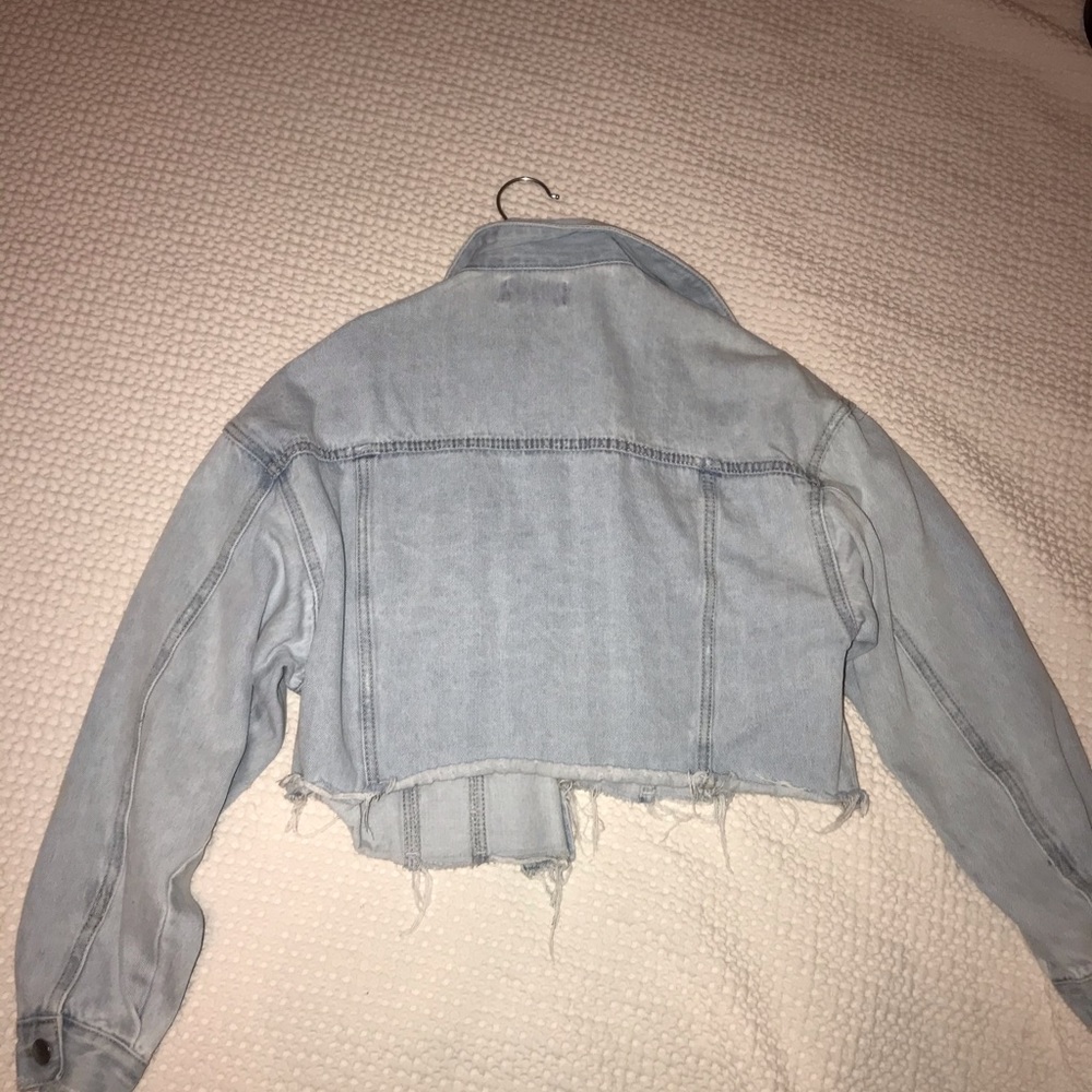 Cropped Jean jacket - Picture 2 of 2